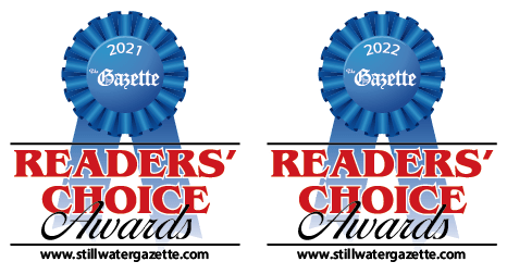 St. Croix Hospice Readers' Choice Awards prize badges