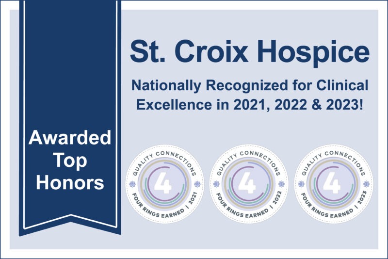 St. Croix Hospice Recognized as One of Nation’s Top-Performing Hospices for the Third Consecutive Year