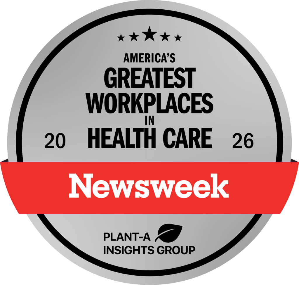 America's Greatest Workplaces in Health Care badge