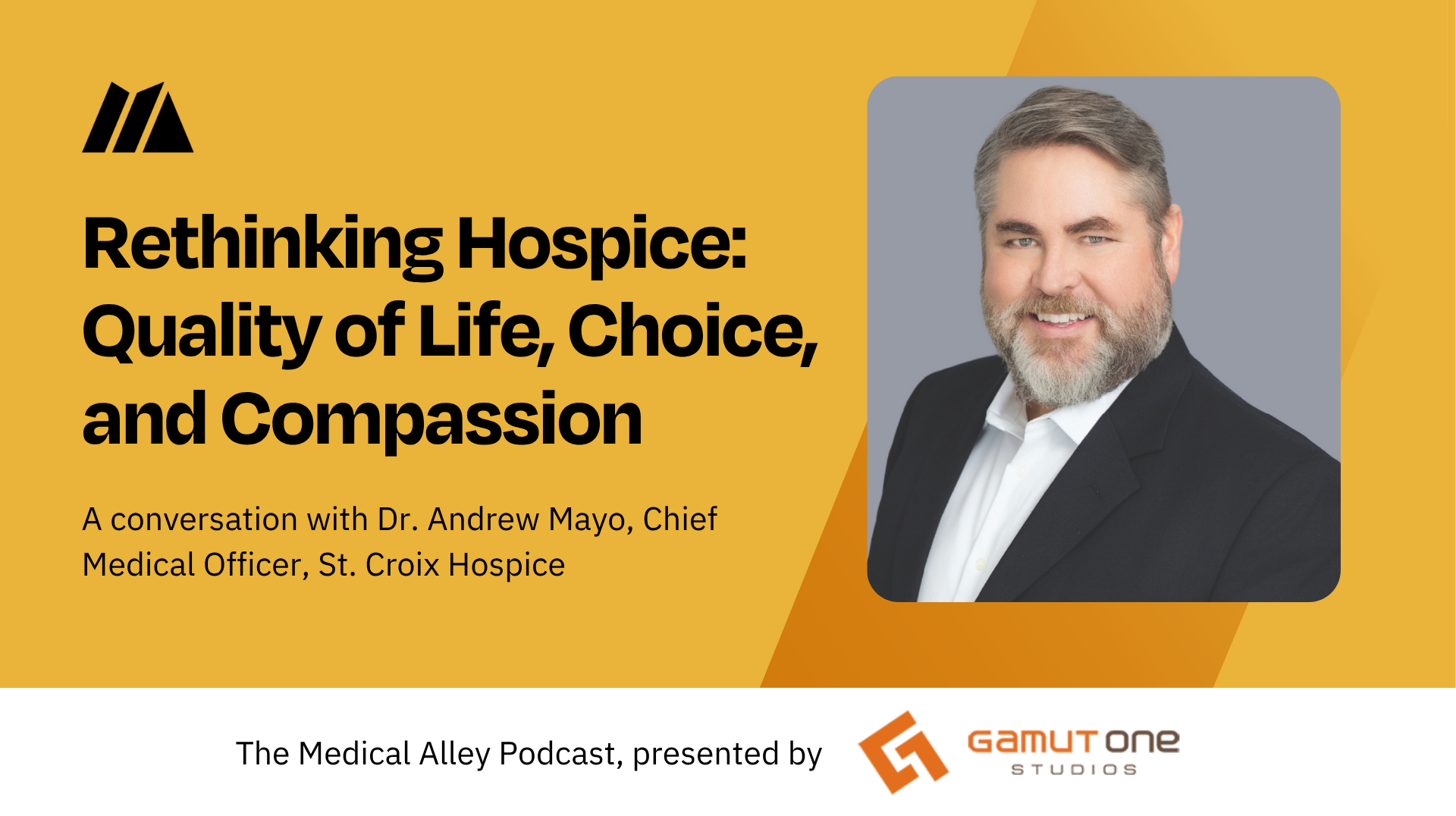 Dr. Andrew Mayo on Medical Alley Podcast